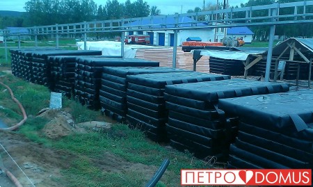 Понтоны - крышки для пожарного водоёма закрытого типа