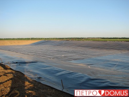 Гидроизоляция полигонов ТБО геомембраной HDPE