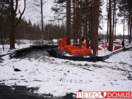 Ледовый каток в Охта-Парке