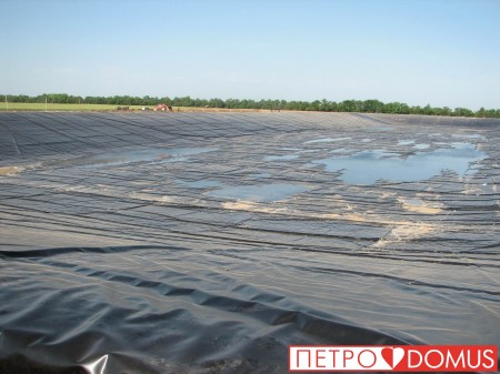 Гидроизоляция полигонов ТБО геомембраной HDPE