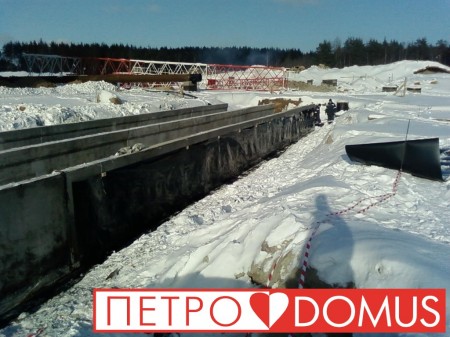 Гидроизоляция фундамента геомембраной HDPE