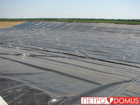 Гидроизоляция полигонов ТБО геомембраной HDPE